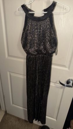 Black dress maxi