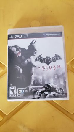 Ps3 Batman Arkham City