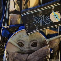 Star Wars Yoda Mandalorian Back Pack New
