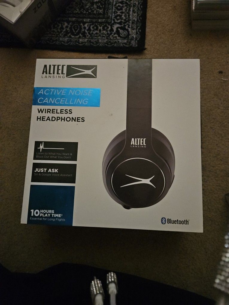 Altec Lansing Wireless Headphones Noise Canceling