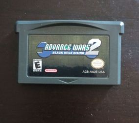 Nintendo Gameboy advance advance wars 2