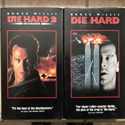 Vintage Die Hard VHS Tapes