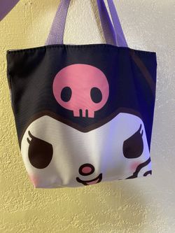 Kuromi Bag With Zipper And Straps