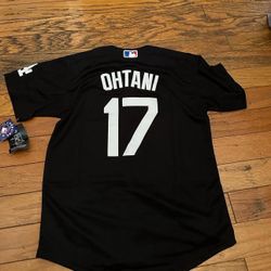 Ohtani Black Dodgers Men Youth Jersey