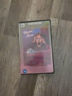 Murder by Phone VHS Warner Home Video