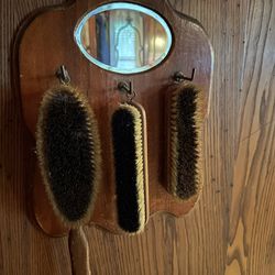 Antique shoe brushes