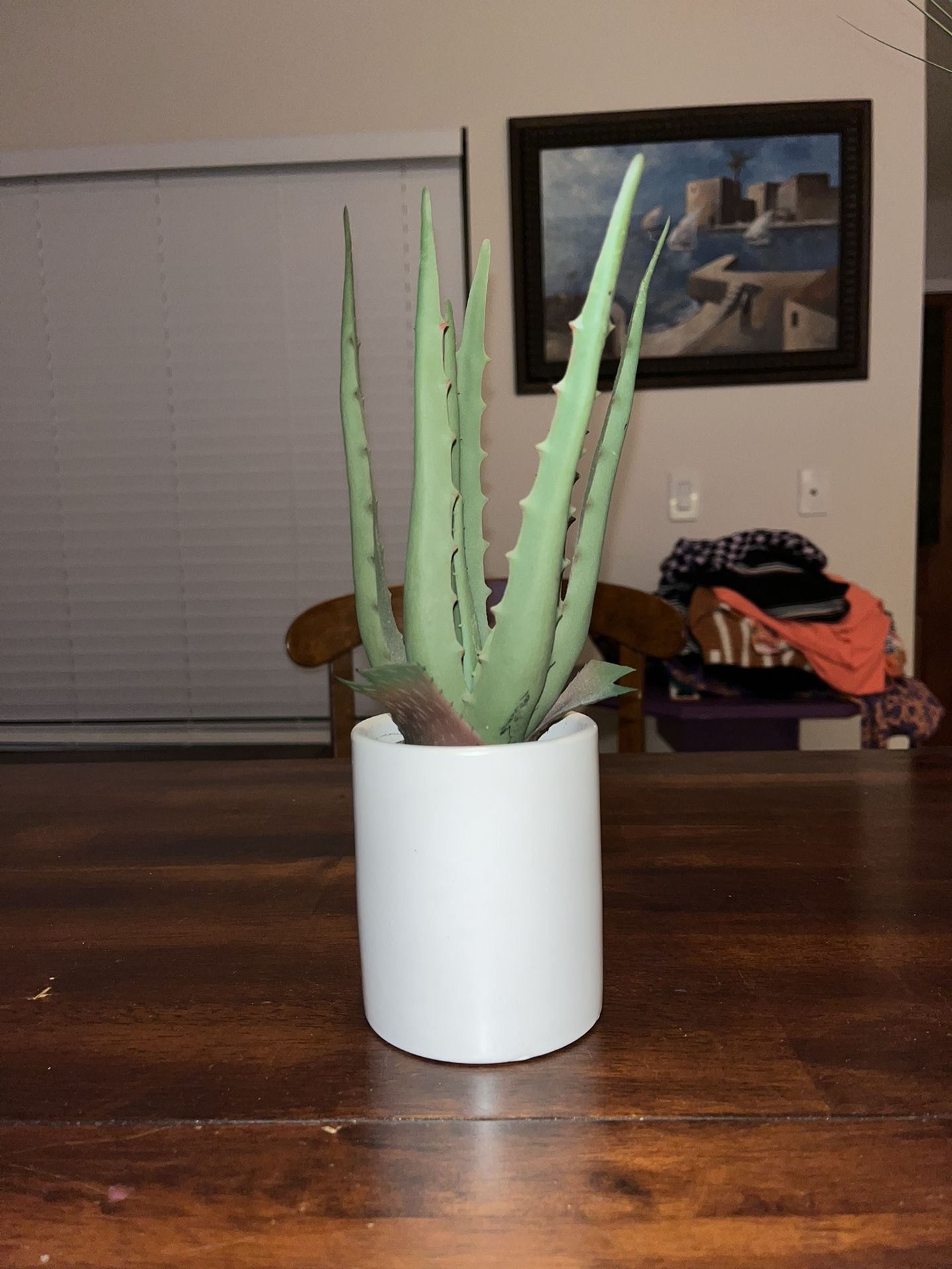 4 set faux potted plants