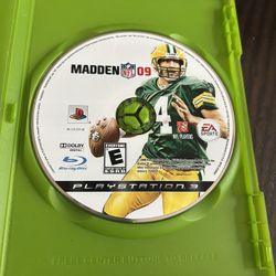 PS3 SONY PlayStation 3 Madden NFL 09 