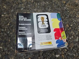 7x Panini FIFA World Cup 2026 Sticker Boxes (50 Packs Each) - Sealed