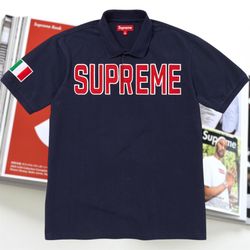 Supreme Twill Aplique Polo XL