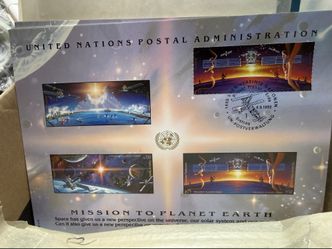 United Nations postal souvenir cards