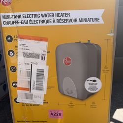 NEW Rheem Performance 6 Gal. 120-Volt Plug-In MiniTank Point of Use Electric Water Heater