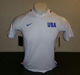 Nike Youth USA Olympic Jersey, White, Size YXL