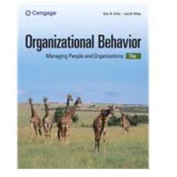 Organizational Behavior Textbook By Griffin, Ricky W.