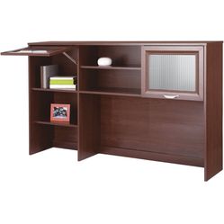 Brand New Realspace® Magellan 58"W Hutch For Corner/L-Desk, Classic CherryBoxes 