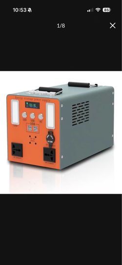 Portable outdoor camping power supply, 2000Wh backup power supply, output power 1500W,