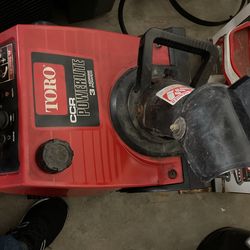 Toro CCR powerlite. Snow Blower