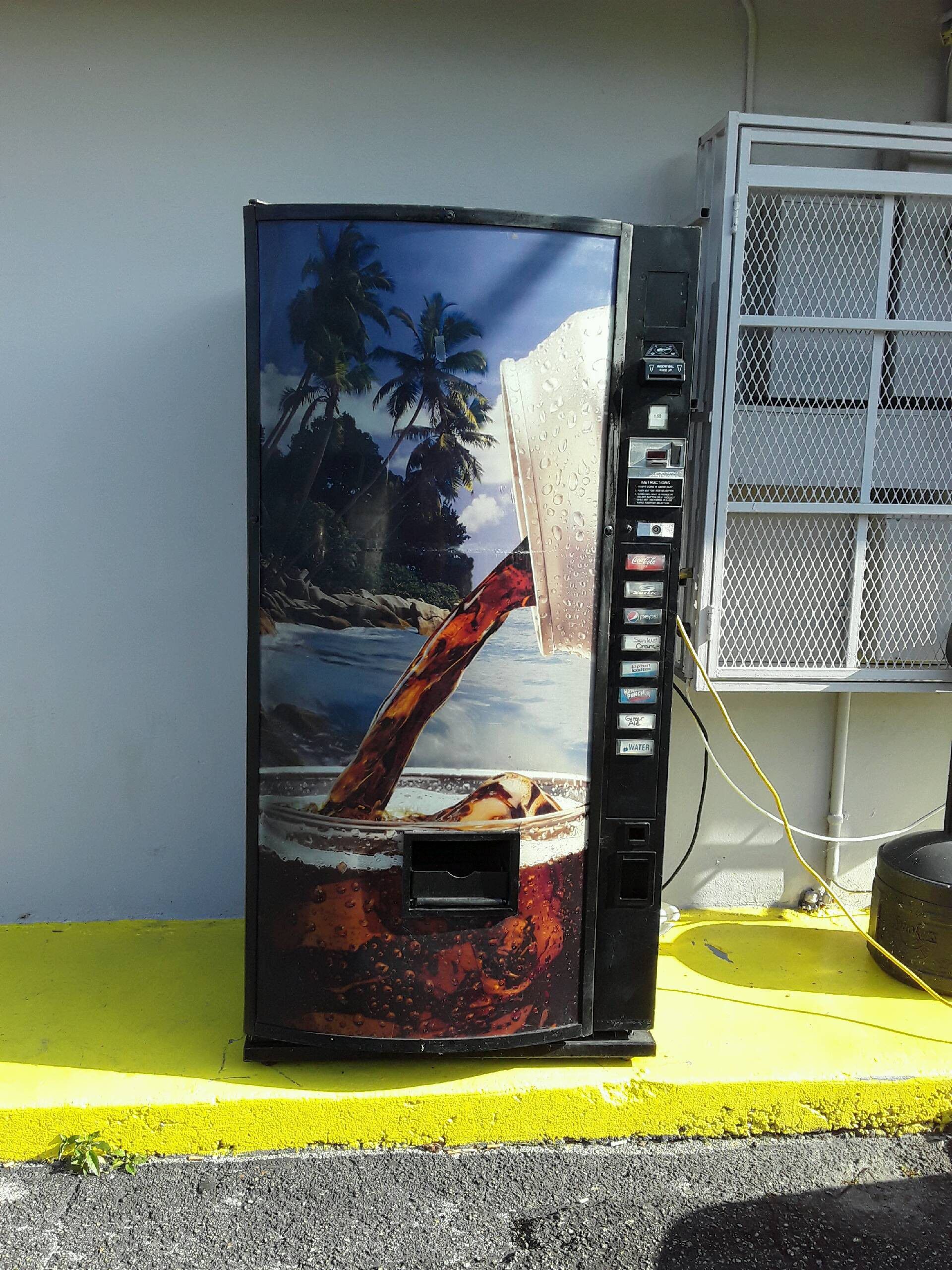 Soda vending machine locations