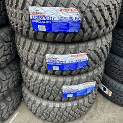 LT 265/70/17 Atlander MT New Tires Mount And Balance Included Nuevas Montadas Y BALANCIADAS Gratis