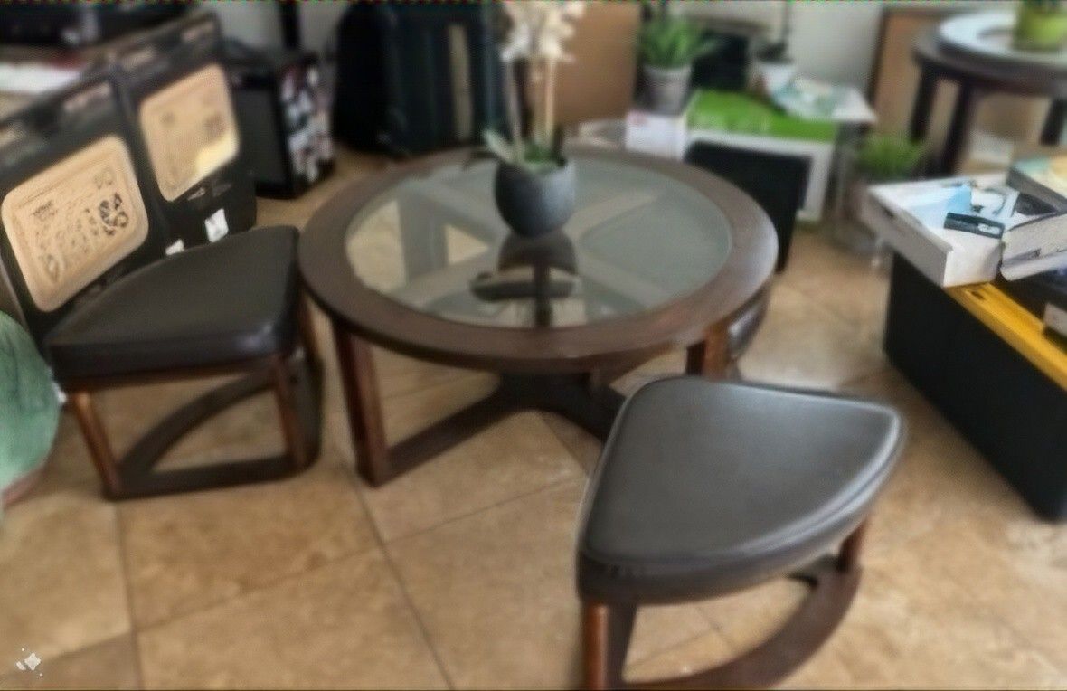 Coffee Table & Corner End Tables Set