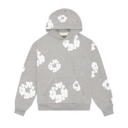 Denim Tears The Cotton Wreath Sweatshirt ‘Grey’ Size XL