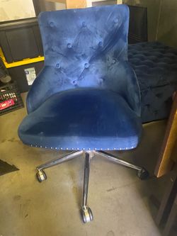 Home office chair and ottoman