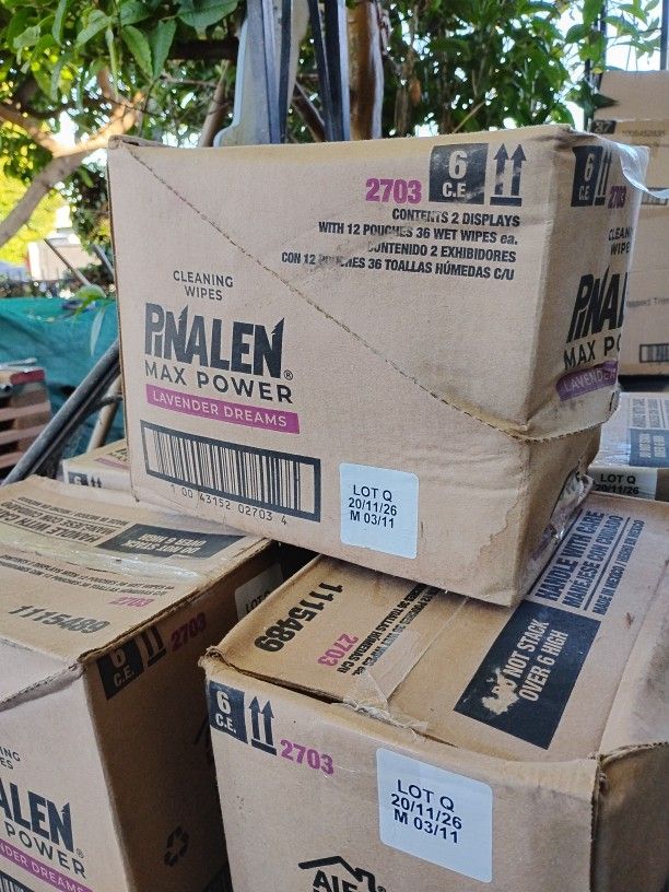 Pinalen Max Power Cleaning Wipes