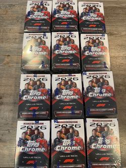 Topps Chrome Formula 1 Value box