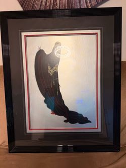Erté Signed Framed Art Print