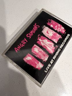 Angry Samoans Live At Rhino Records Cassette