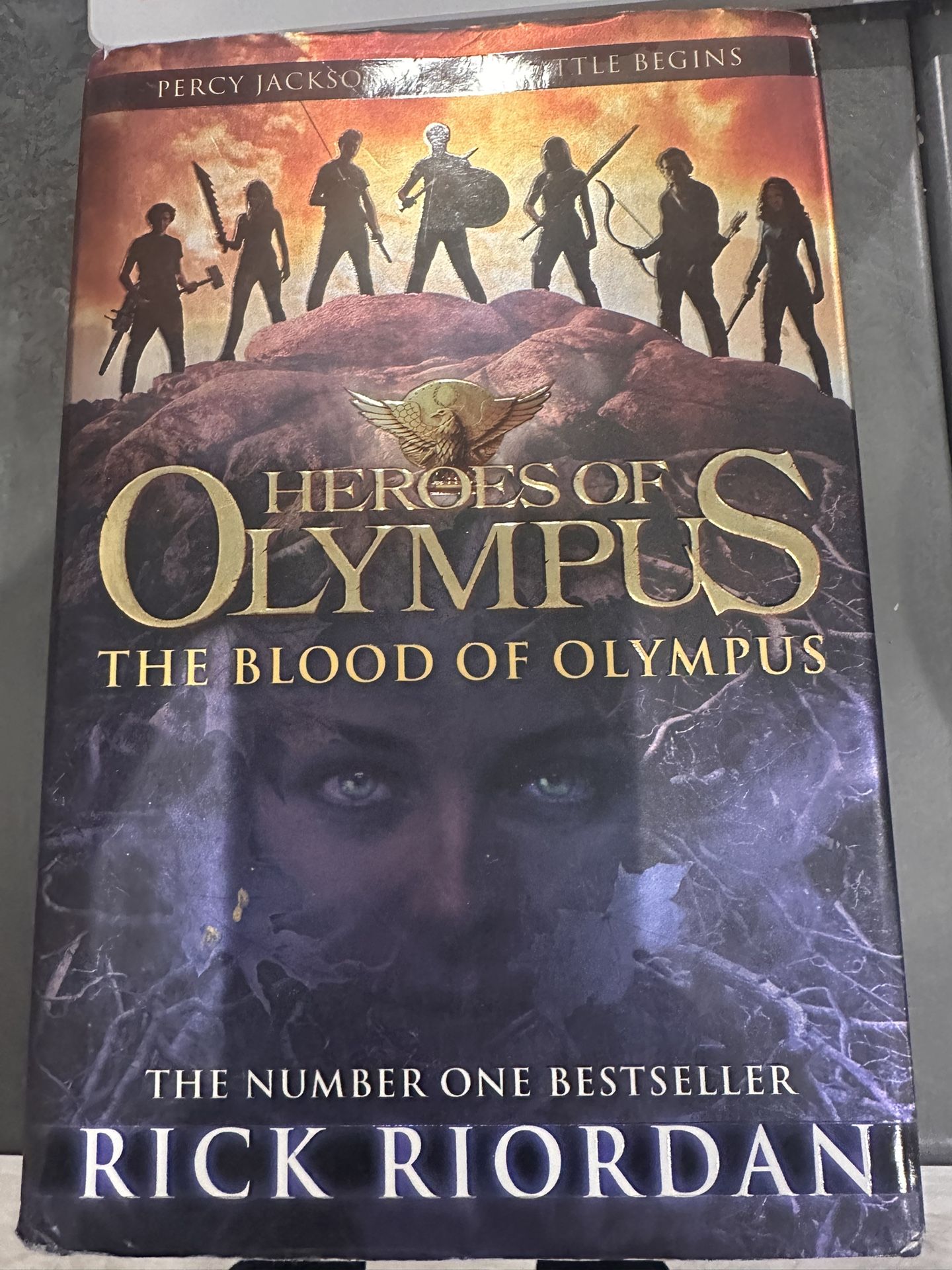 Heroes Of Olympus The Blood Of Olympus Hard Cover Rick Riordan