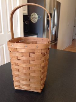 Longaberger wine basket.