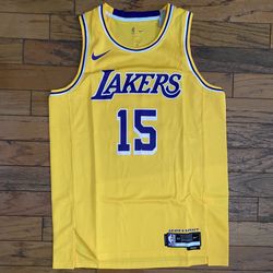 Yellow or White Lakers Austin Reaves Not Luka Jersey