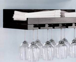Pottery Barn - Wine glass shelf