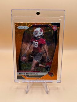 2024 Marvin Harrison Jr. Orange Lazer Prizm rookie card🔥