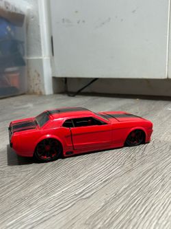Jada 1965 Red Ford Mustang Diecast Model Car