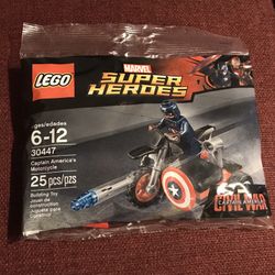 LEGO Marvel Super Heroes Captain America 30447 Retired 2016