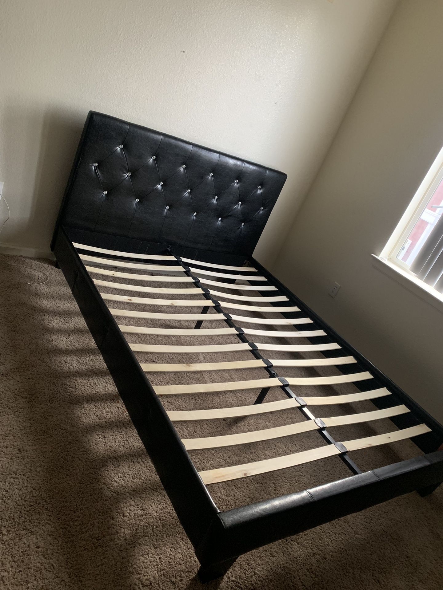 Queen Bed frame/headboard