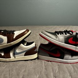 Jordan 1s two pair for $100 