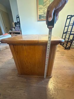 oak end table