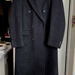 Mens Lined Wool Coat