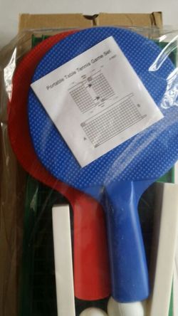 Avon Portable Table Tennis Game Set