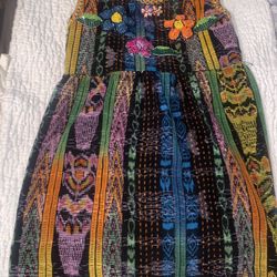 Vestido de guatemala para Niña talla 8
