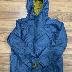 REI kid’s reversible jacket size M 