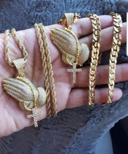 Chain 14k Gold Plated Doesn't Loses Color