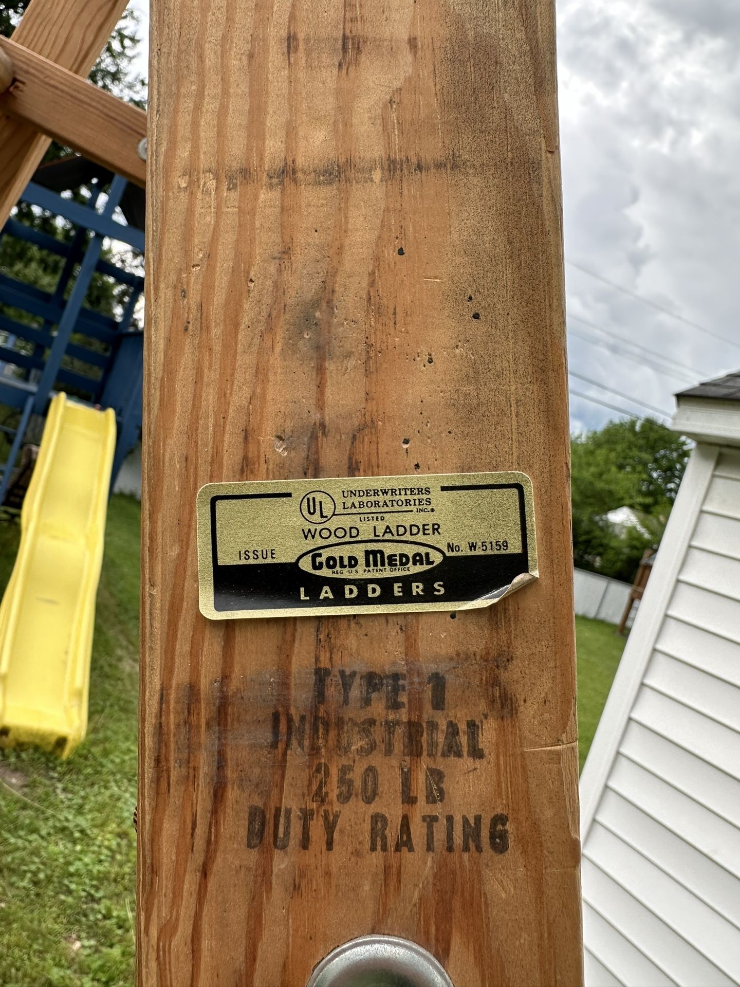 Ladder 8ft Wood