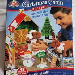 Elf On The Shelf Christmas Cabin Playset Elf Pets