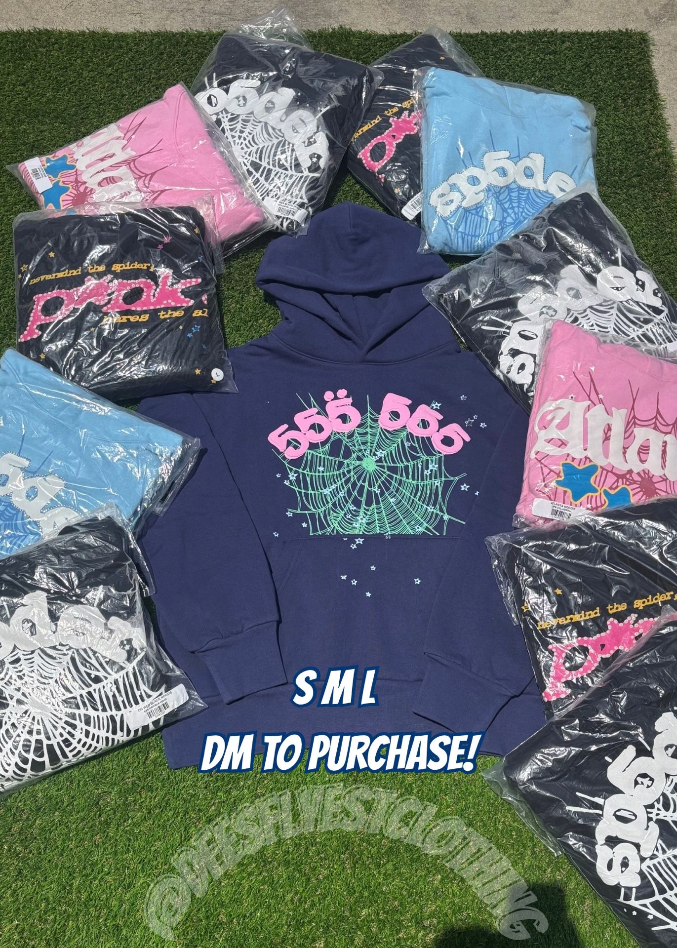 SP5DER HOODIES