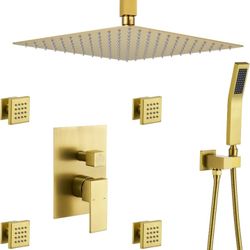 Gold High End Shower System!