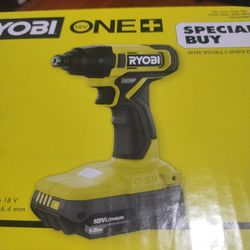 18v Ryobi impact driver